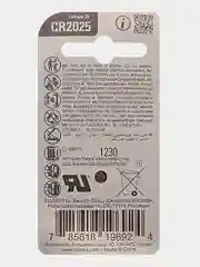 Батарейка Renata CR2025 (CR2025), 3V, 170 mAh, Китай, 1 штука в блистере