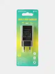 АП сетевой BOROFONE BA68A, 2.1А, 1 USB, 5V, пластик, черный