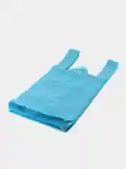 Бирюзовый пакет майка цветная 100 штук, 25*45