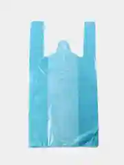 Бирюзовый пакет майка цветная 100 штук, 25*45