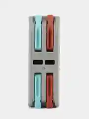 Соединительная проходная клемма, быстрозажимная рычажковая типа wago 2-2p-g2