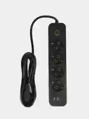 Удлинитель, сетевой фильтр с USB и Type-C