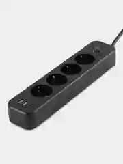 Удлинитель, сетевой фильтр с USB и Type-C