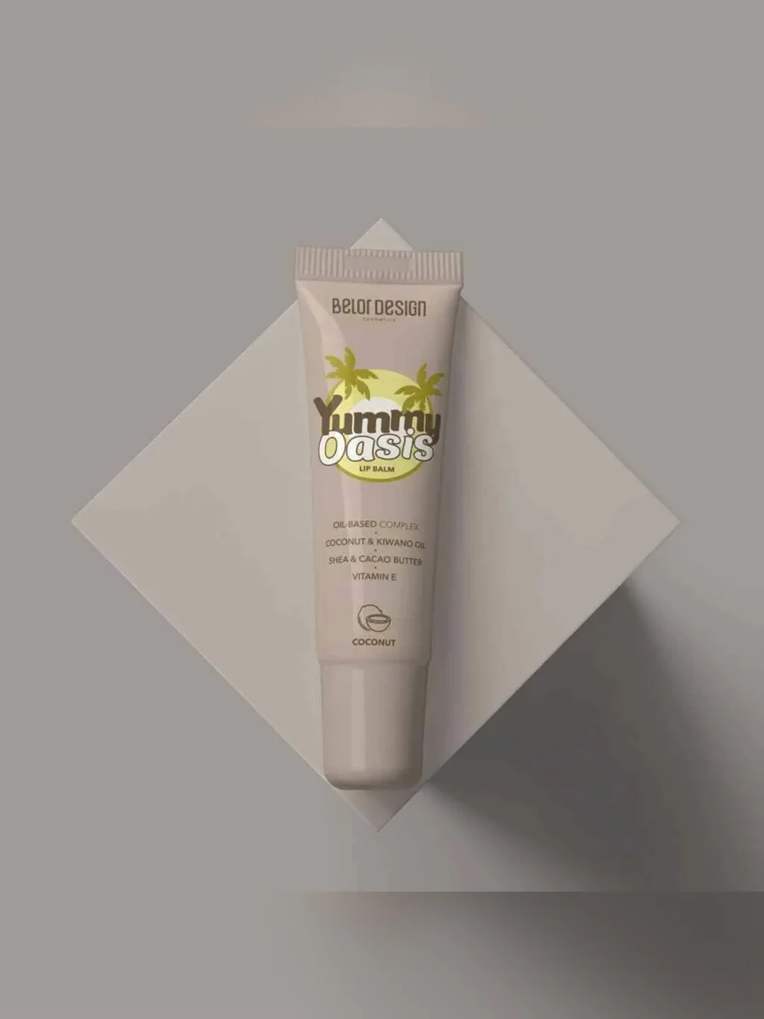 Бальзам для губ Belor Design Yummy Oasis Coconut, 10,5 г