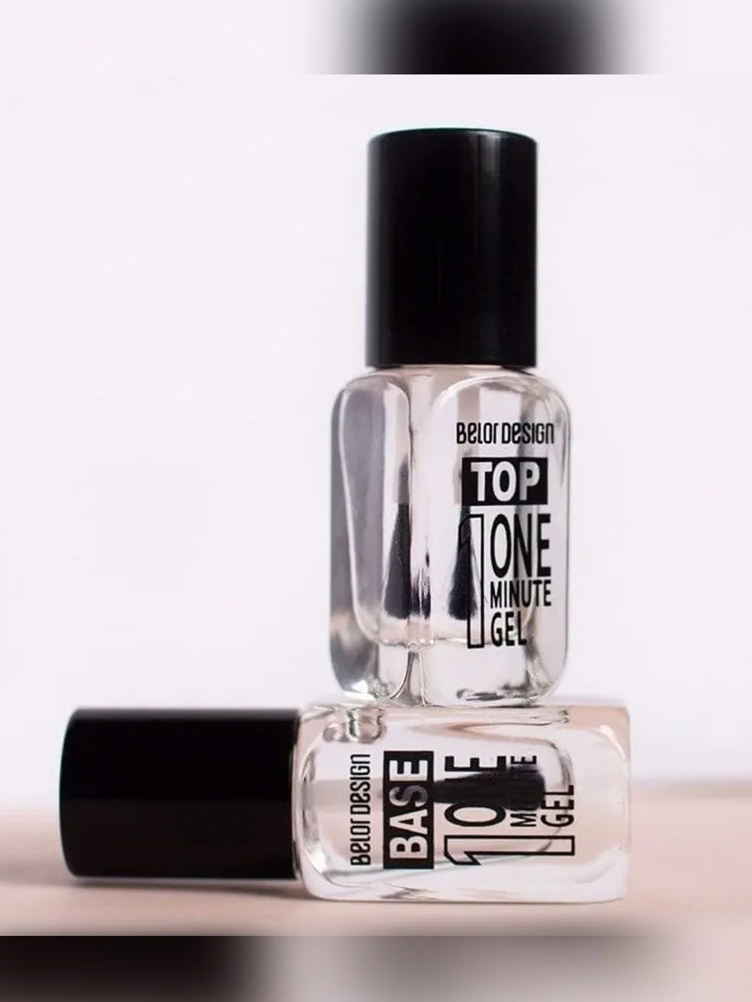 Основа с гель-эффектом Belor Design One minute gel Base, 10 мл