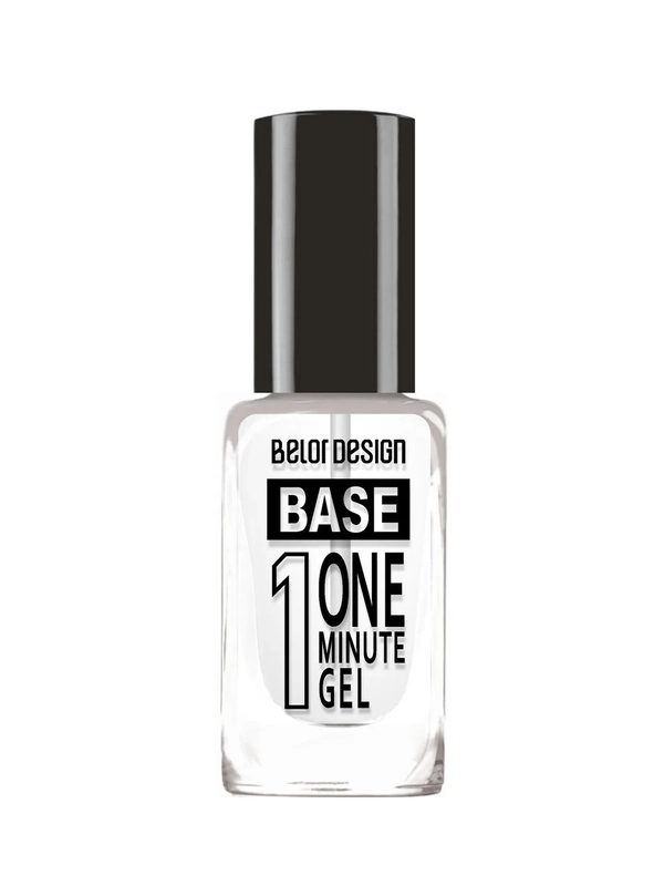 Основа с гель-эффектом Belor Design One minute gel Base, 10 мл