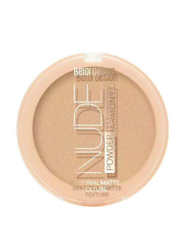 Пудра для лица  Belor Design Nude Harmony, тон 4, 9 г