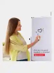 Доска магнитно-маркерная на стенде BRAUBERG, двусторонняя, 90 х 60 см, 238139