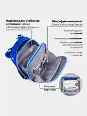 Рюкзак школьный Brauberg Premium, для девочки, 2 отделения