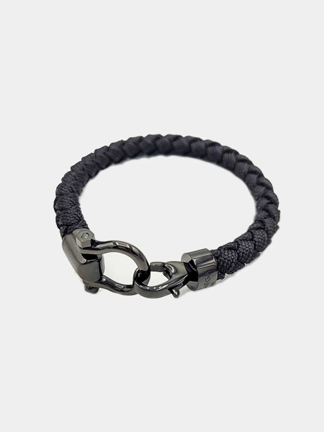 Серый браслет Aqua Sailing унисекс, нейлоновый с серебряной застежкой, подарок на Новый год омег