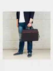 Сумка портфель  BRAUBERG Practical с отд. для ноутбука 15,6", черная, 29х40х7 см, 270829