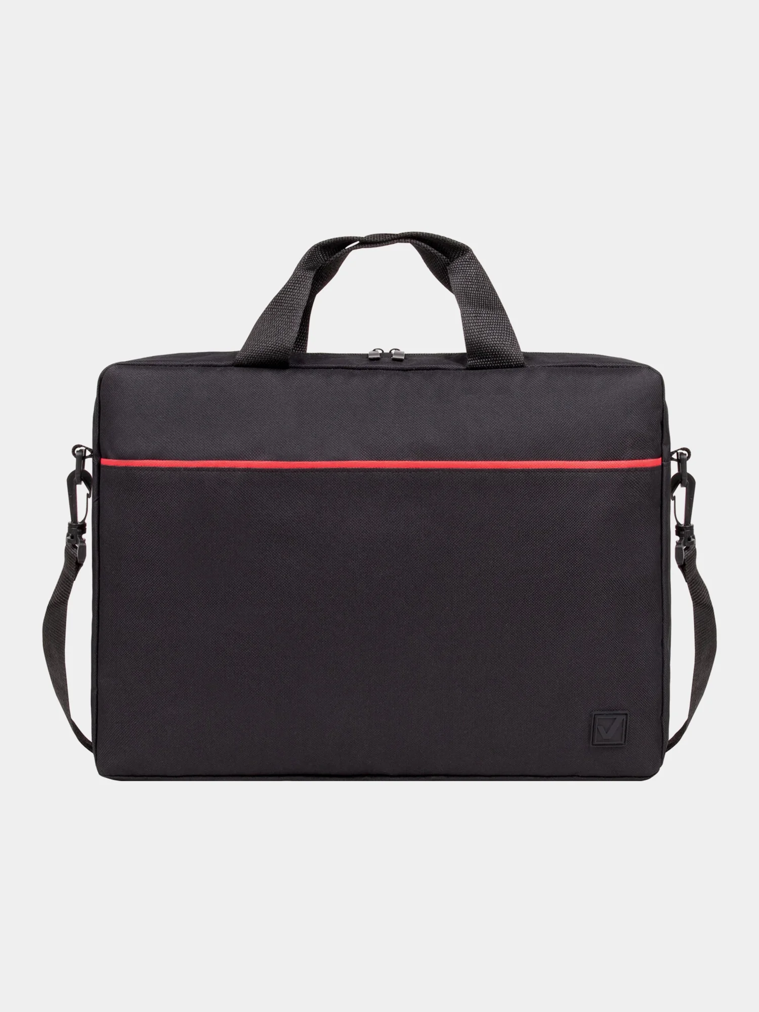 Сумка портфель  BRAUBERG Practical с отд. для ноутбука 15,6", черная, 29х40х7 см, 270829