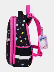 Рюкзак школьный для девочки Brauberg Premium, 2 отделения, с брелком, Pop style, 271354