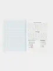 Предметные тетради 48 л набор A5 в клетку и линейку 12 штук, Brauberg Liquid Marble