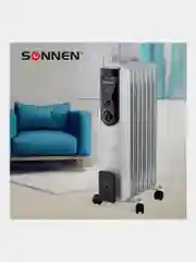 Обогреватель масляный ВЫСОКОЙ ЭФФЕКТИВНОСТИ SONNEN DFB-07BS 1500Вт, 7 секций