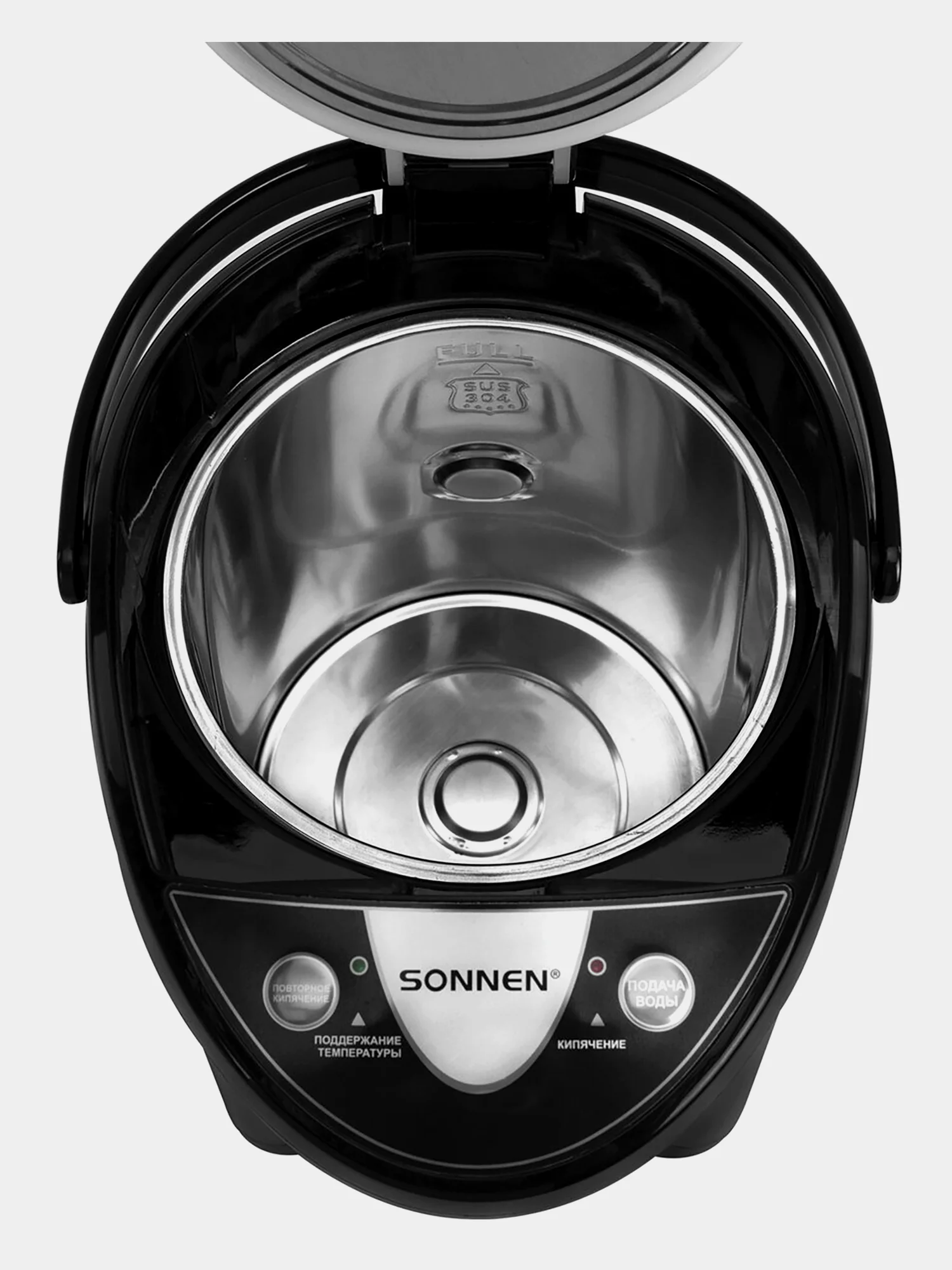 Термопот 5 л Sonnen TP-50, 456711, нагреватель воды электрический 900 Вт, сталь