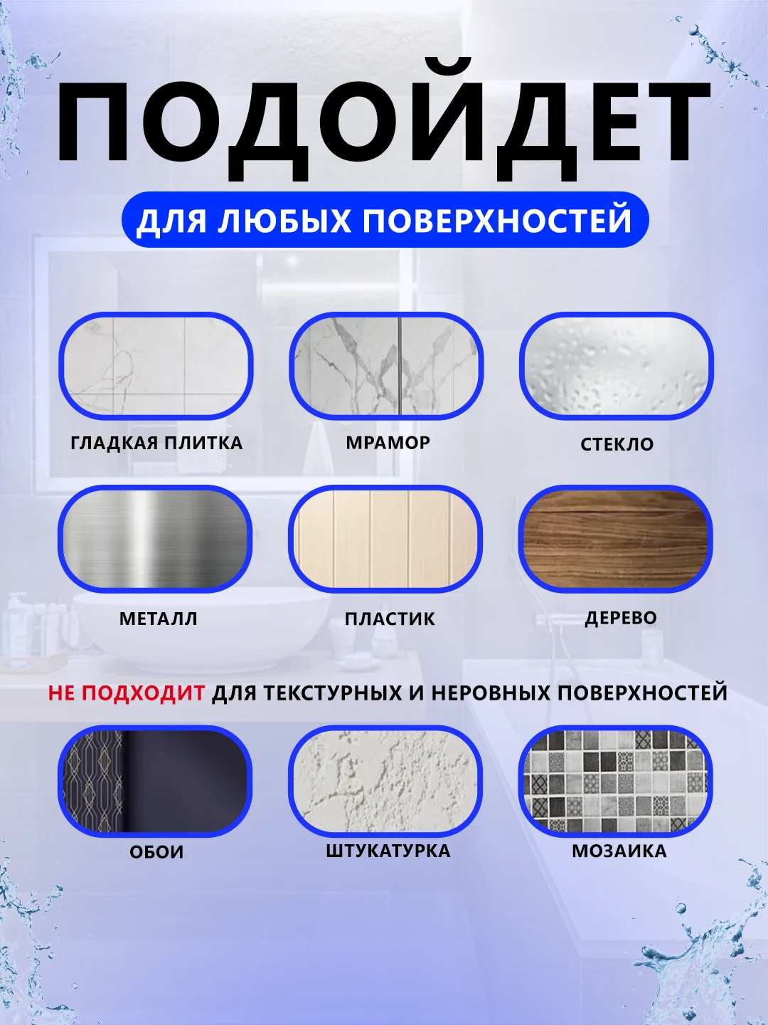 Крючки самоклеющиеся для полотенец в ванную, прихожую, кухню 4 штуки в комплекте