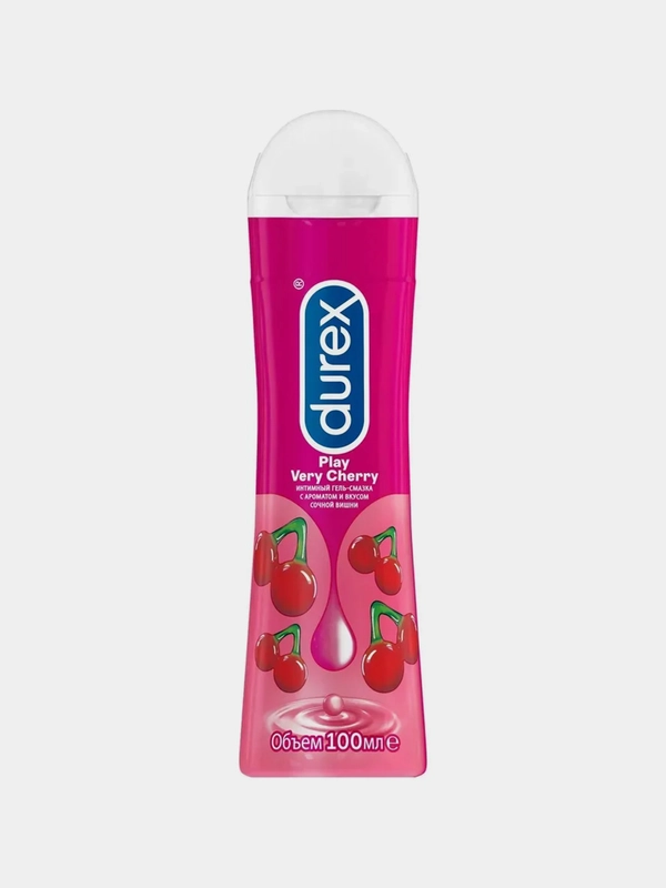 Гель-смазка Durex Play Very Cherry, с ароматом и вкусом сочной вишни, 50 мл
