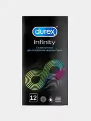 Презервативы Durex Infinity, с анестетиком для продления удовольствия, 12 штук