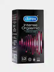 Презервативы Durex Intense Orgasmic, рельефные со стимулирующим гелем-смазкой, 12 штук
