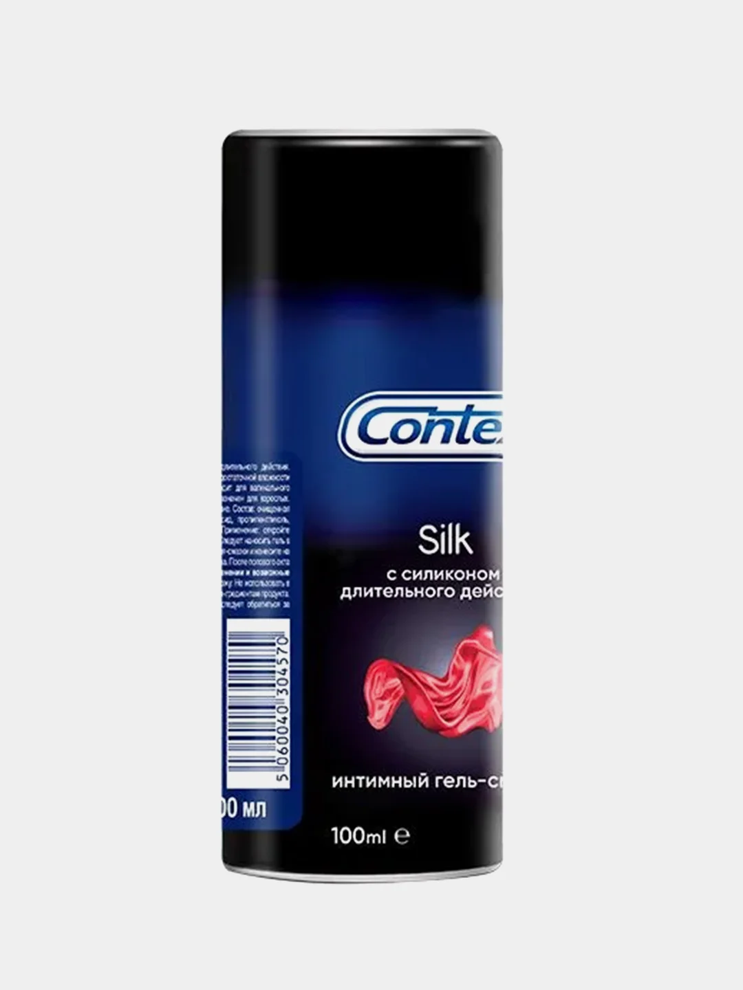 Интимный гель-смазка Contex Silk, силиконовый, длительного действия, 100 мл