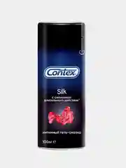 Интимный гель-смазка Contex Silk, силиконовый, длительного действия, 100 мл