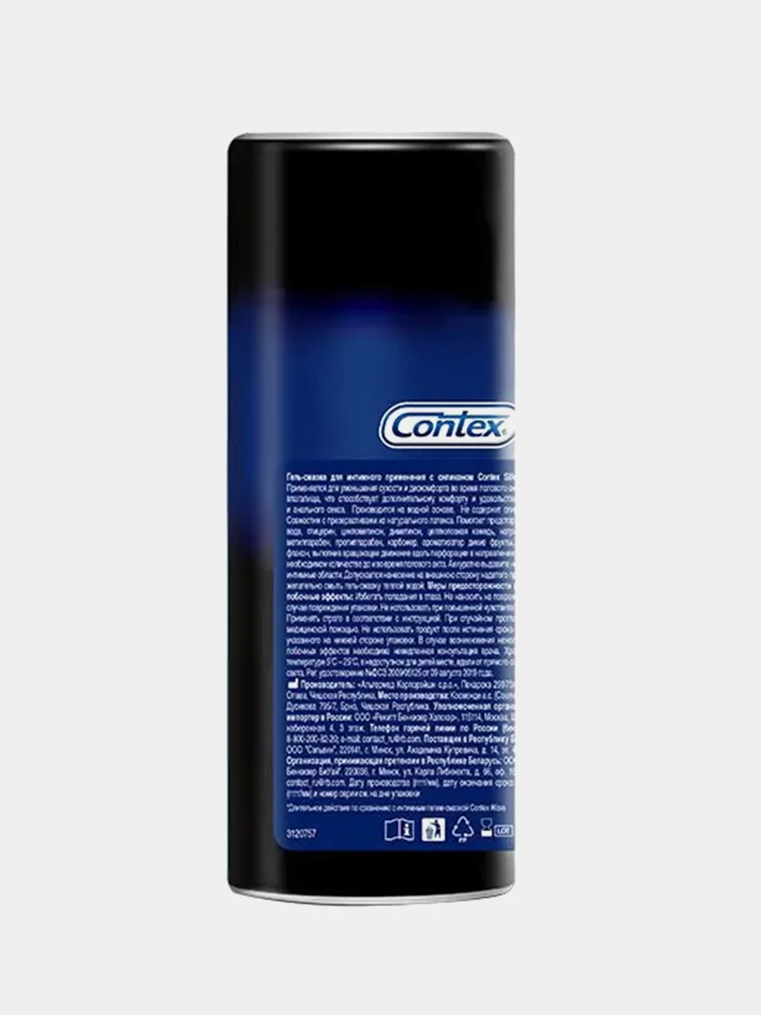 Интимный гель-смазка Contex Silk, силиконовый, длительного действия, 100 мл