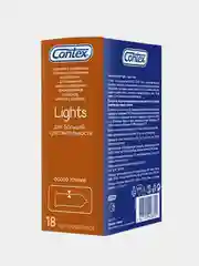 Презервативы Contex Lights, максимально чувствительные, 18 штук