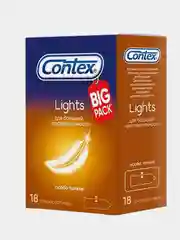 Презервативы Contex Lights, максимально чувствительные, 18 штук