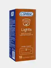 Презервативы Contex Lights, максимально чувствительные, 18 штук