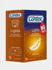Презервативы Contex Lights, максимально чувствительные, 18 штук