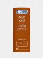 Презервативы Contex Lights, максимально чувствительные, 18 штук