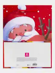 Пакет подарочный новогодний, для подарка 4 штуки Christmas Animals, Золотая Сказка, 591956