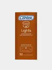 Презервативы Contex Lights, особо тонкие, 30 штук