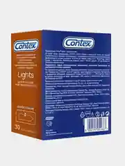 Презервативы Contex Lights, особо тонкие, 30 штук