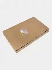 Подарочный пакет, набор 7 штук, скретч-слой стилус, Heart on Kraft, Золотая Сказка, 591971