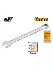 Ключ гаечный комбинированный INGCO HCSPA081, 8 мм