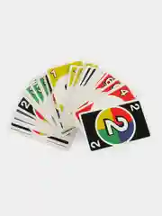 Синий настольная игра карты УНО (UNO) с русскими правилами