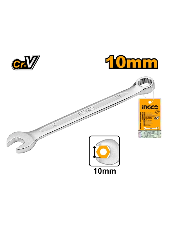 Ключ гаечный комбинированный INGCO HCSPA101, 10 мм