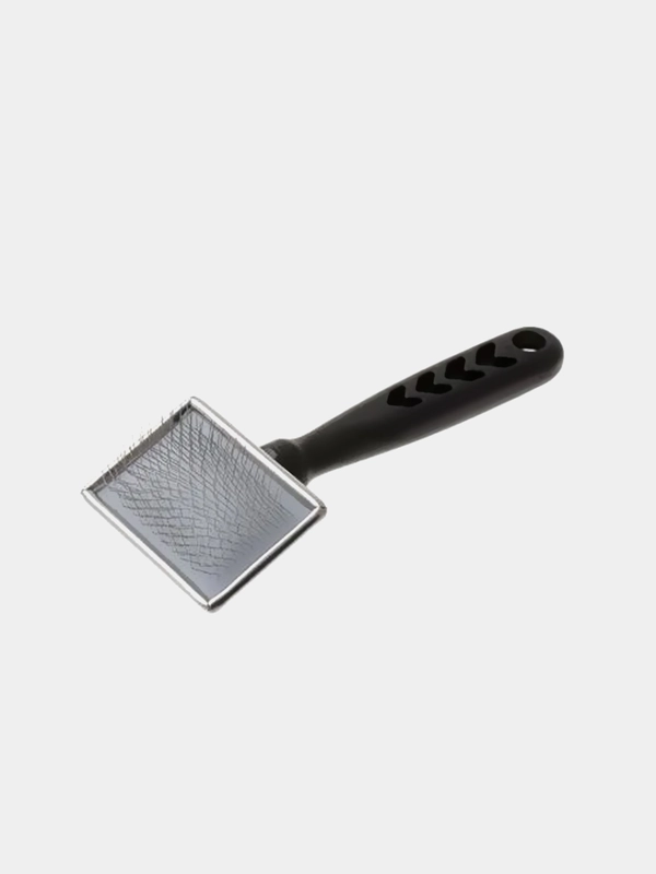 Пуходерка Hello Pet 168112S, металлическая, с пластиковой черной ручкой, 145х63х30 см