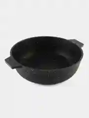 Черный жаровня с крышкой TM "ALTEI" с антипригарным покрытием 3 л, 4 л, 5 л