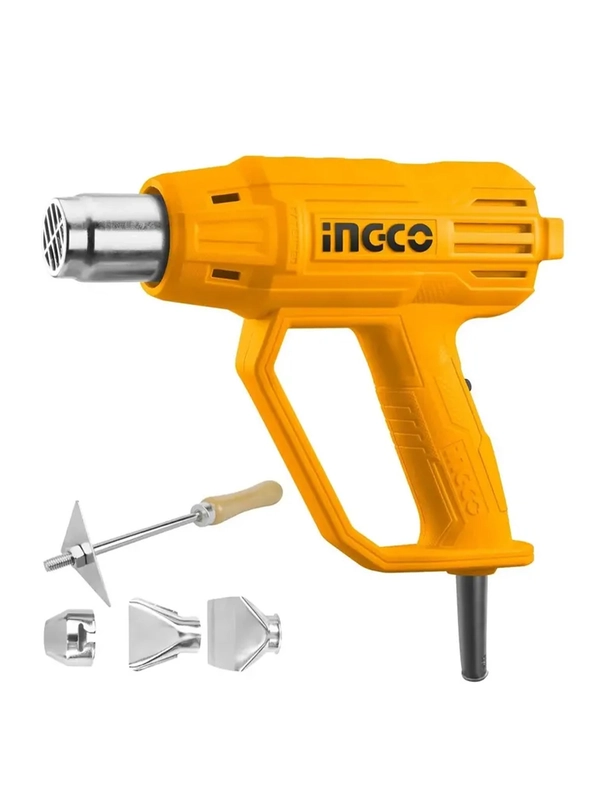 Строительный фен INGCO INDUSTRIAL HG200038, 2000 Вт