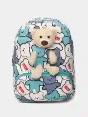Тиффани рюкзак Мишка с игрушкой Мишка, 26х20х6 см