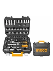 Набор торцевых головок INGCO HKTS42941, 1/4" и 1/2", 94 предмета