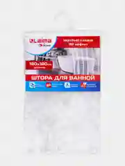 Штора для ванной комнаты с 3D эффектом водонепроницаемая, 180х180см, Laima Home, 608449