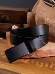 Ремень мужской, черный