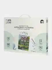 Алмазная мозаика ТРИ СОВЫ "Усадьба", 40х50 см, холст на деревянном подрамнике