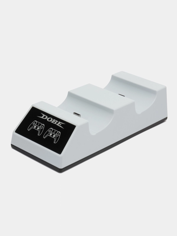 Зарядная станция для 2-x геймпадов DualSense PlayStation 5 (PS5) DOBE Charging Dock