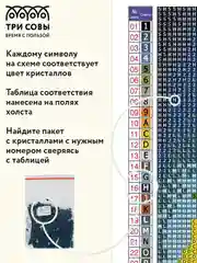Алмазная мозаика ТРИ СОВЫ "Затерянный мир", 30х40 см, холст
