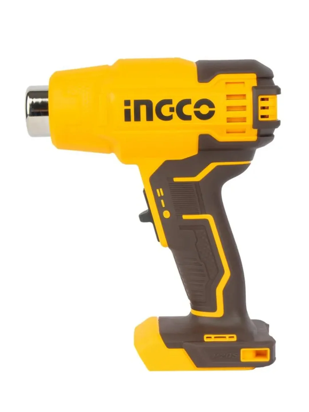 Строительный фен аккумуляторный INGCO HGLI2002, 20В